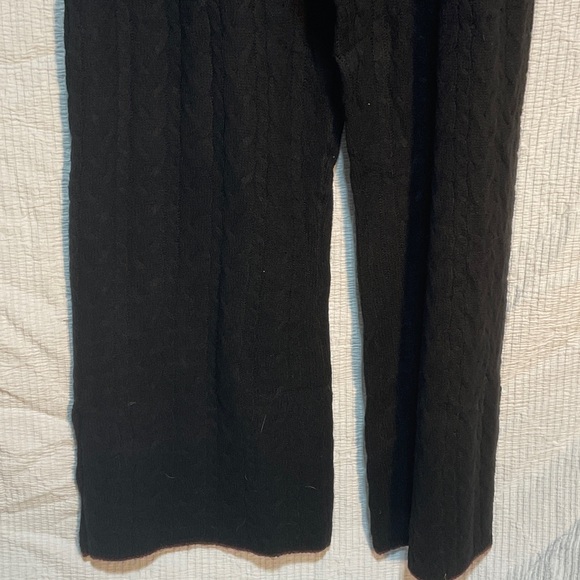 Disturbia Black Knit Women's Trousers - Picture 6 of 9